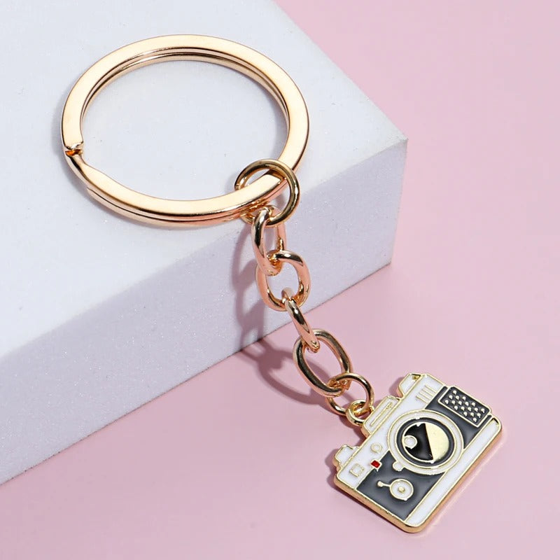 Cute Camera Keychain