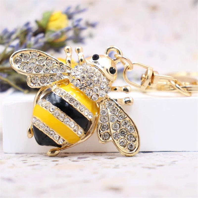 Elegant Bee Keychain