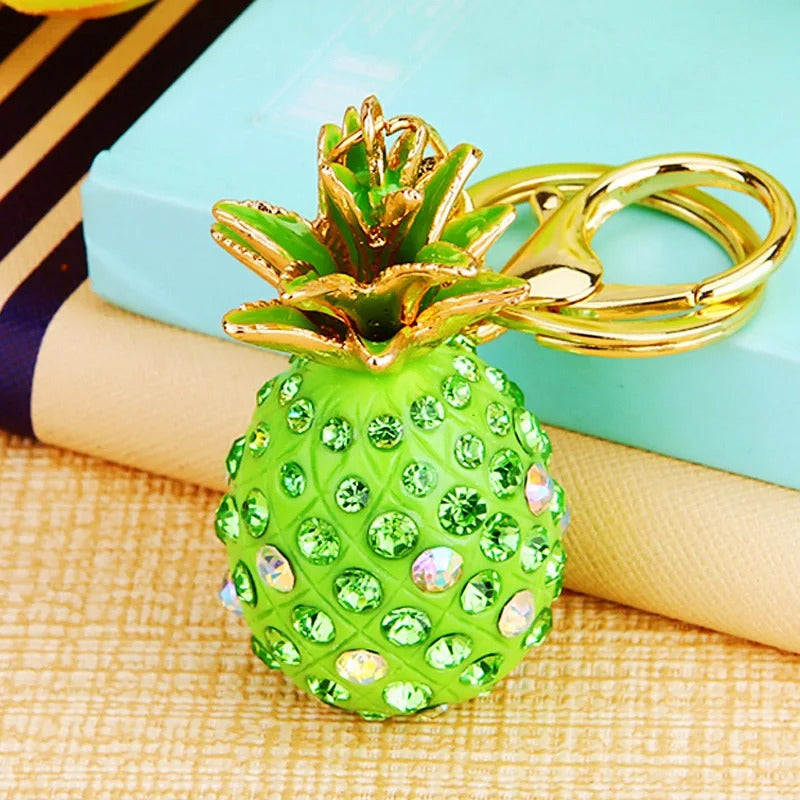 Elegant Pineapple Keychain