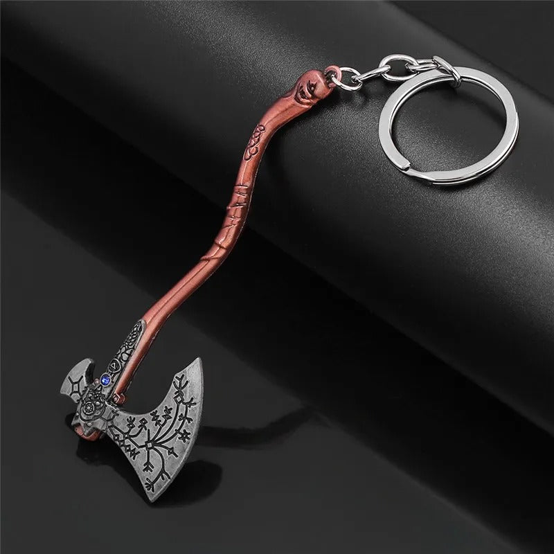 Kratos Axe Keychain