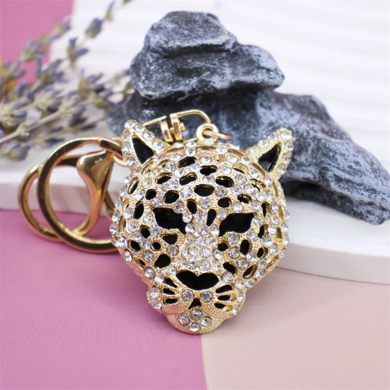 Elegant Jaguar Keychain