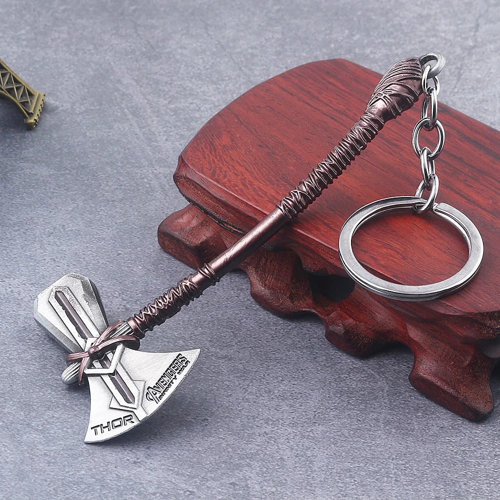 Thor Hammer Axe Keychain