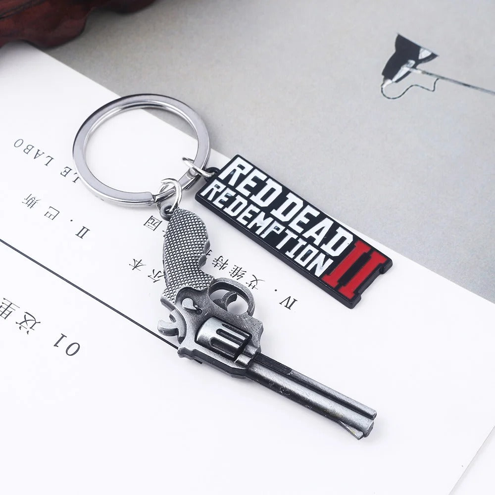 RDR2 Revolver Keychain