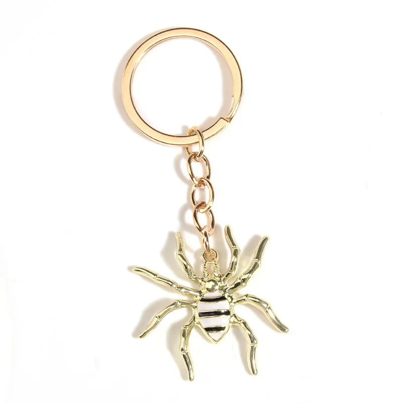 Elegant Spider Keychain