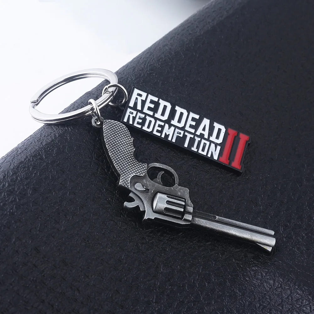 RDR2 Revolver Keychain