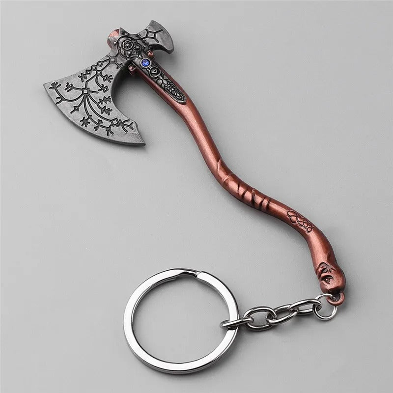 Kratos Axe Keychain