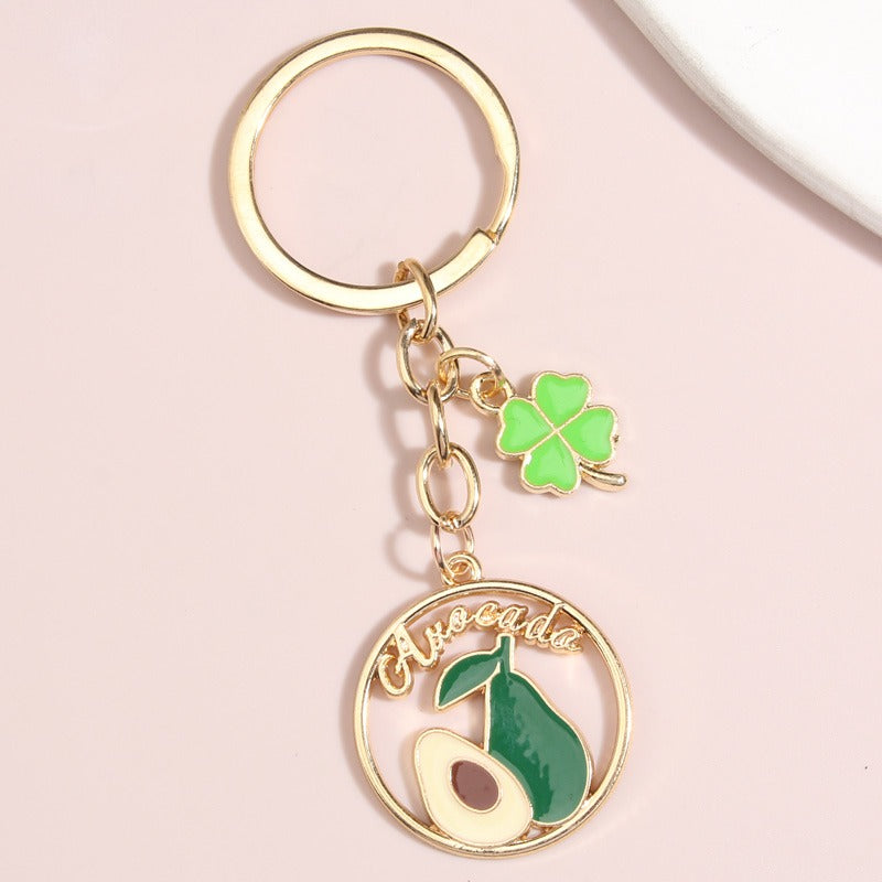 Lucky Avocado Keychain