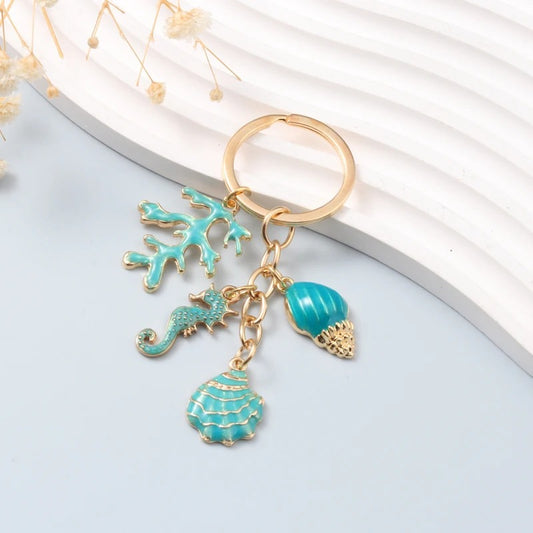 Seahorse Ocean Keychain