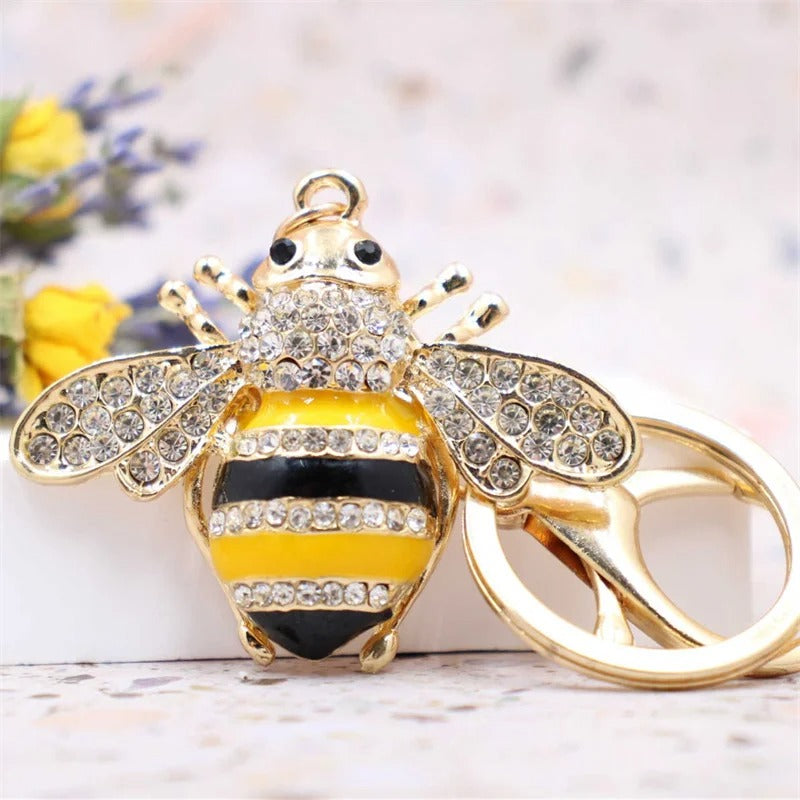 Elegant Bee Keychain