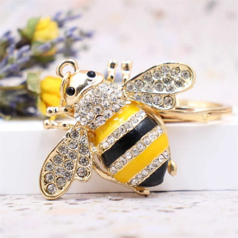 Elegant Bee Keychain