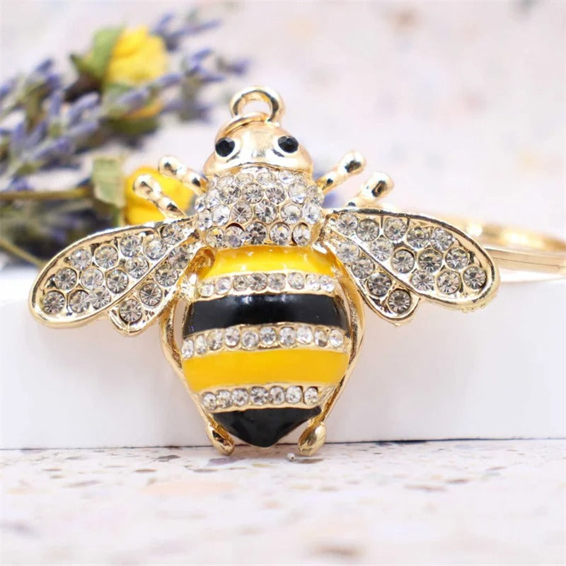 Elegant Bee Keychain