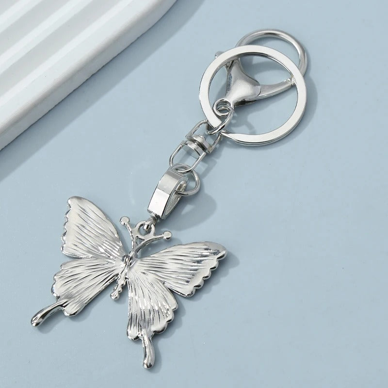 Shiny Butterfly Keychain