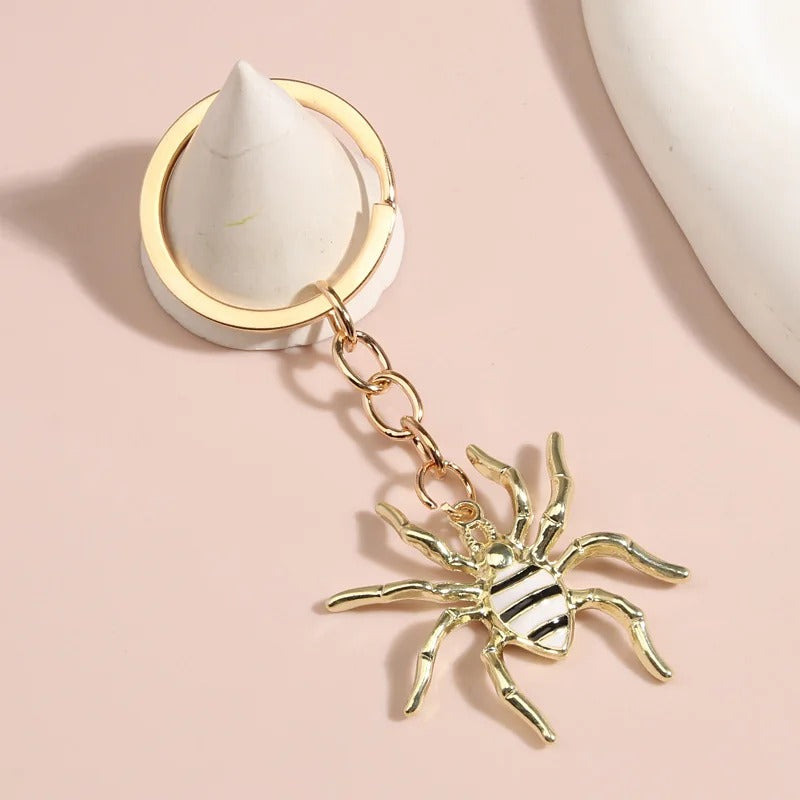 Elegant Spider Keychain