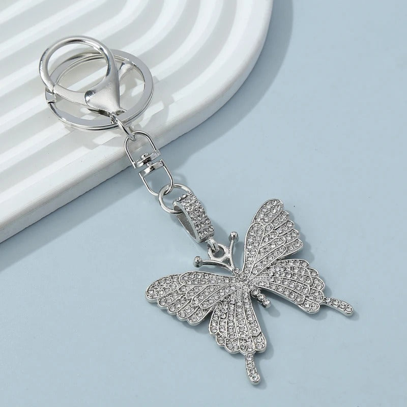 Shiny Butterfly Keychain