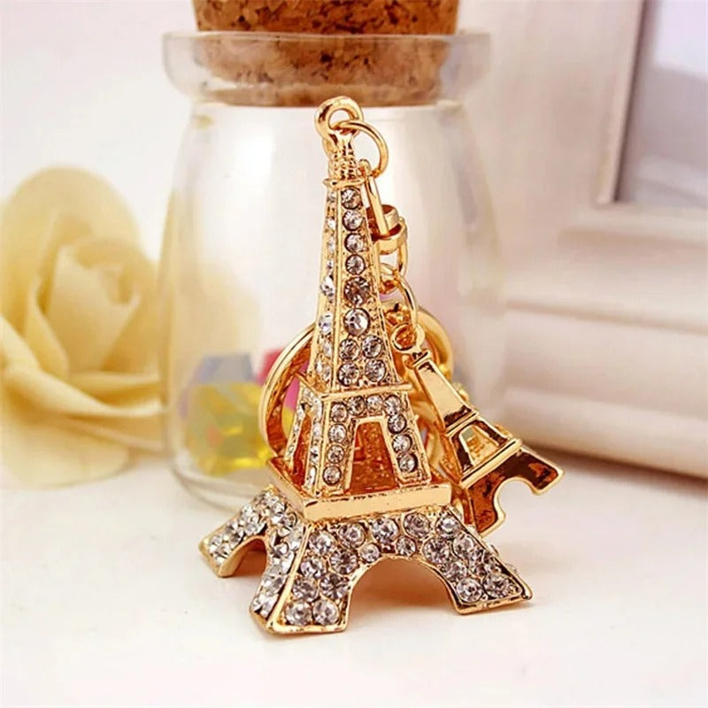 Elegant Eiffel Tower Keychain