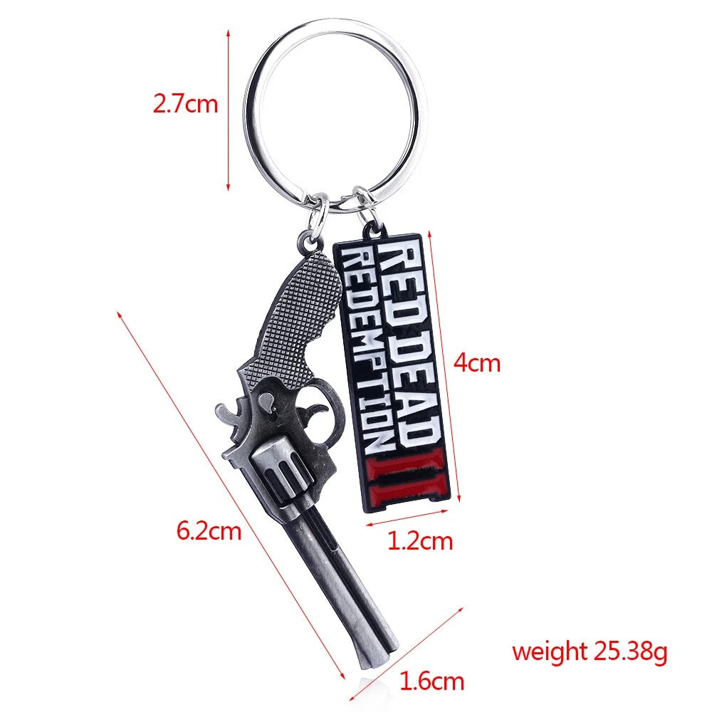 RDR2 Revolver Keychain