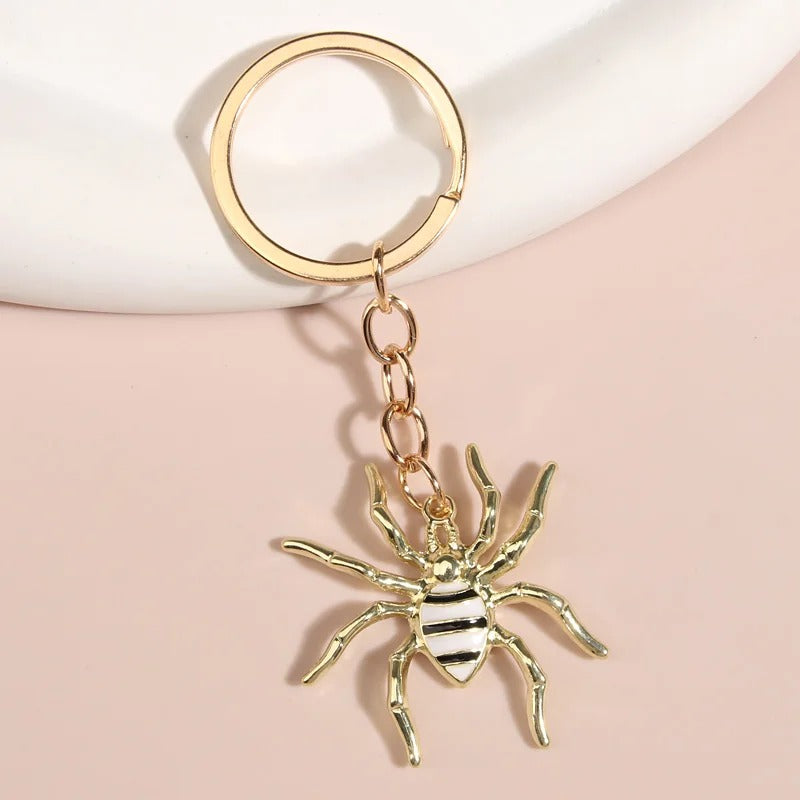 Elegant Spider Keychain