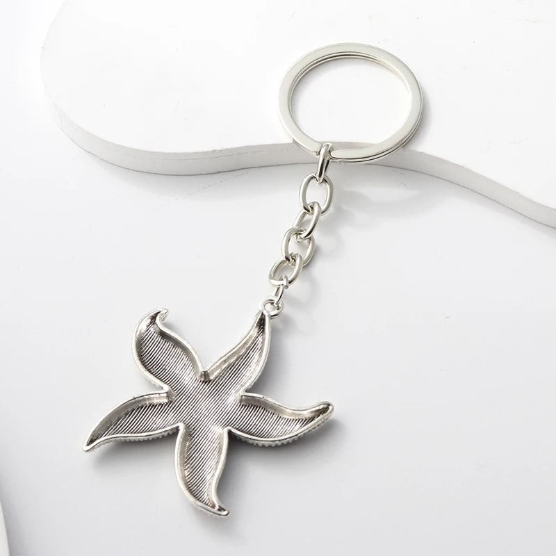 Sea Starfish Keychain