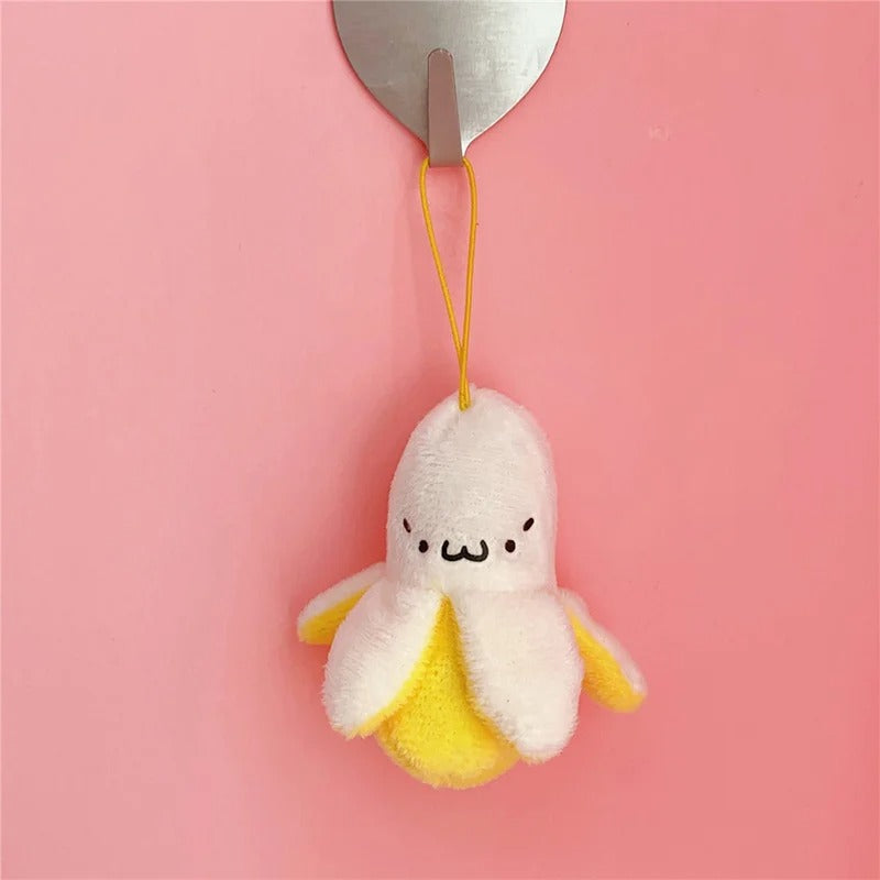 Funny Banana Plush Keychain