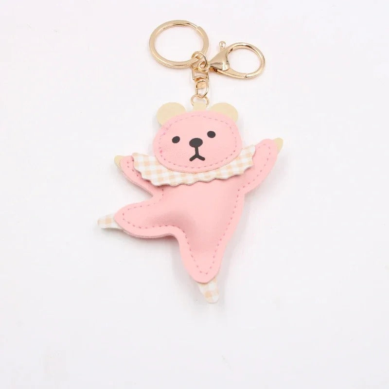 Ballet Bear Keychain