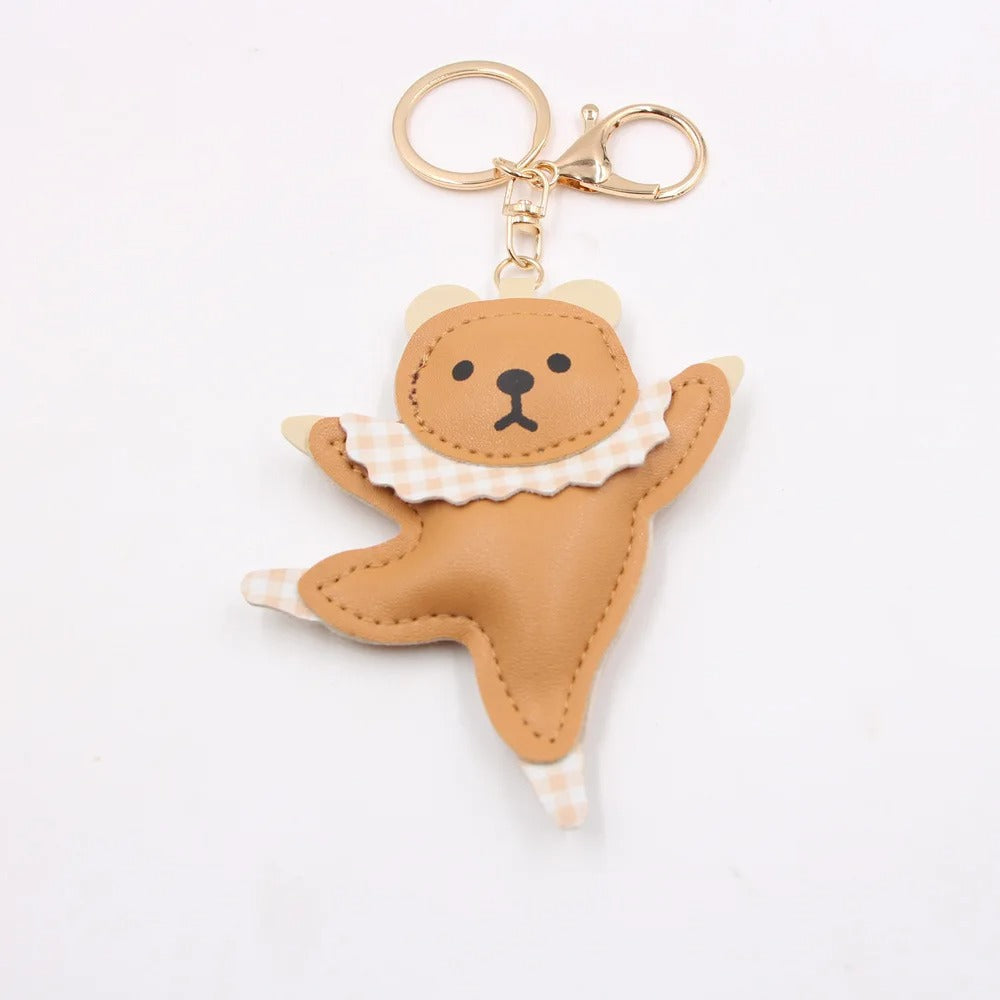 Ballet Bear Keychain