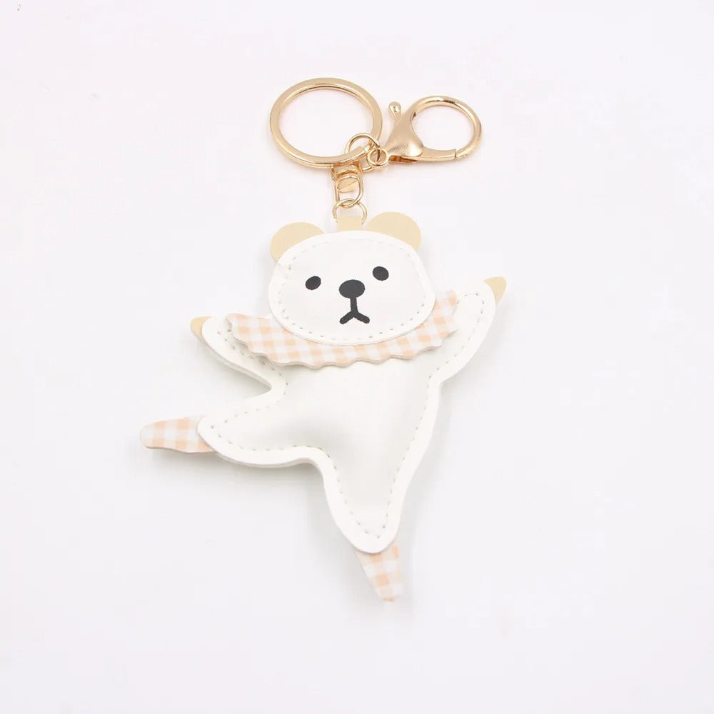 Ballet Bear Keychain