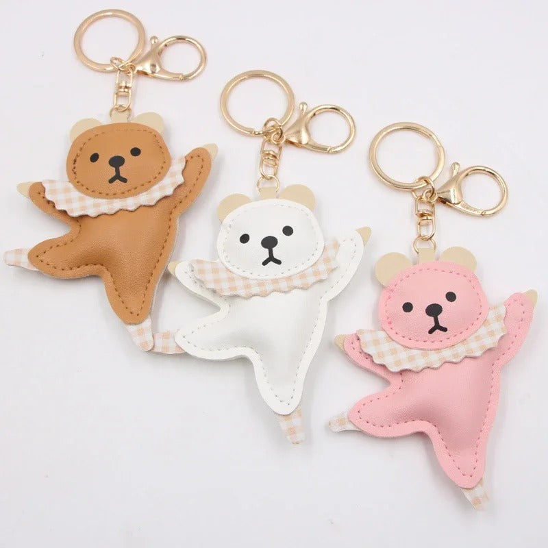 Ballet Bear Keychain