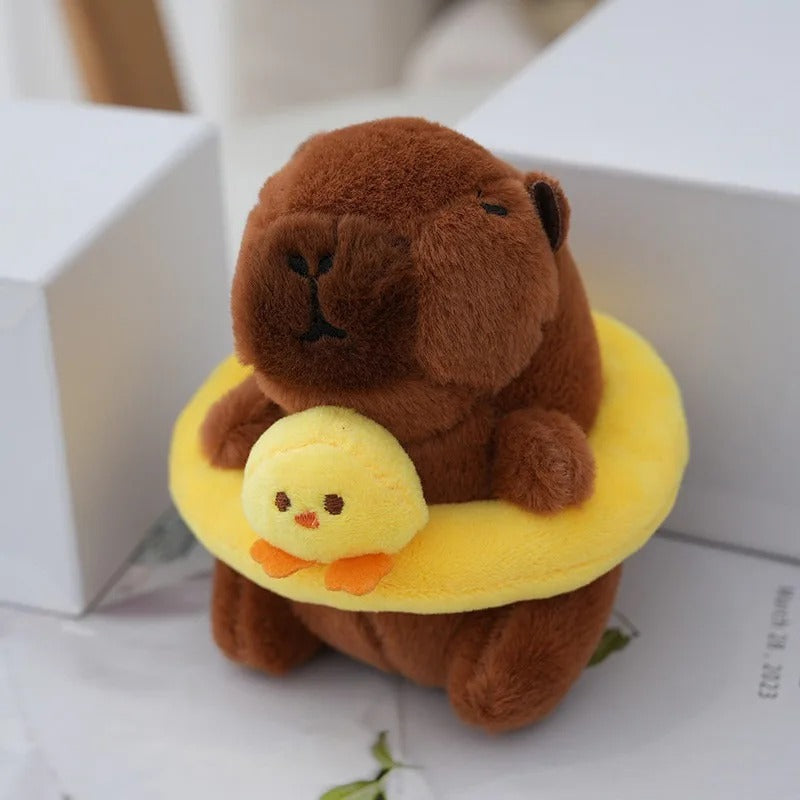 Capybara Floatie Plush Keychain