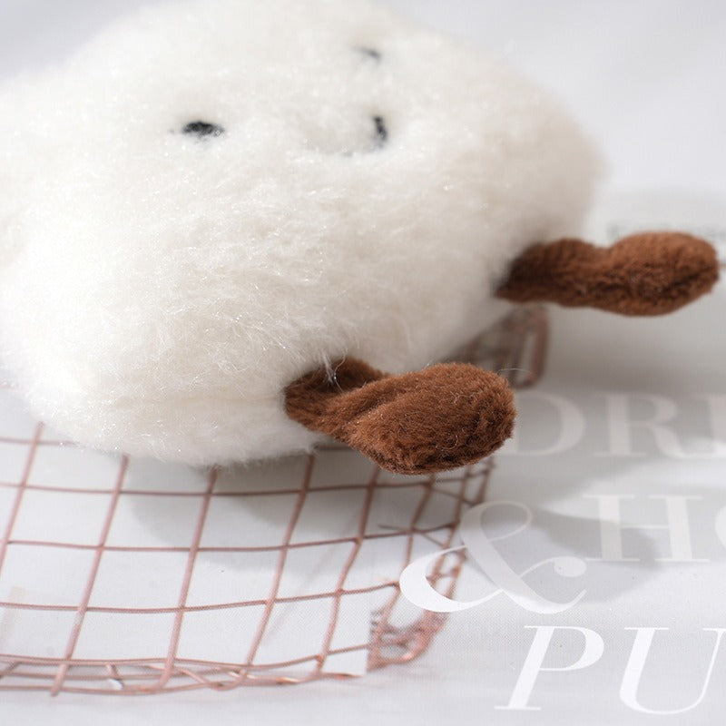 Kawaii Cloud Plush Keychain