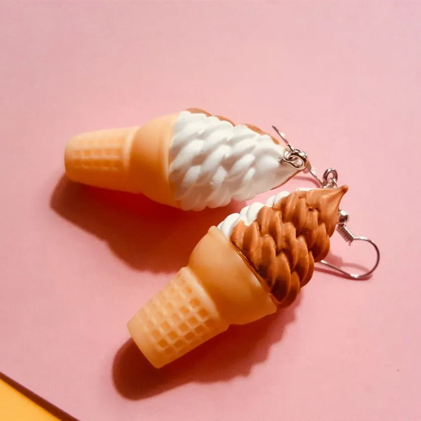 Cute Mini Ice Cream Keychain