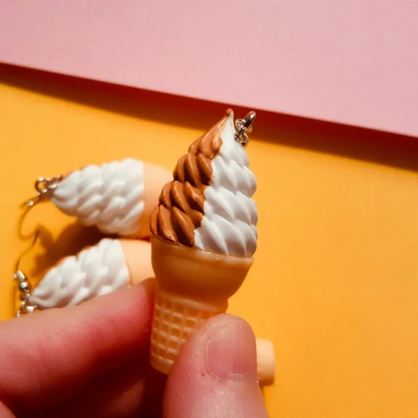 Cute Mini Ice Cream Keychain