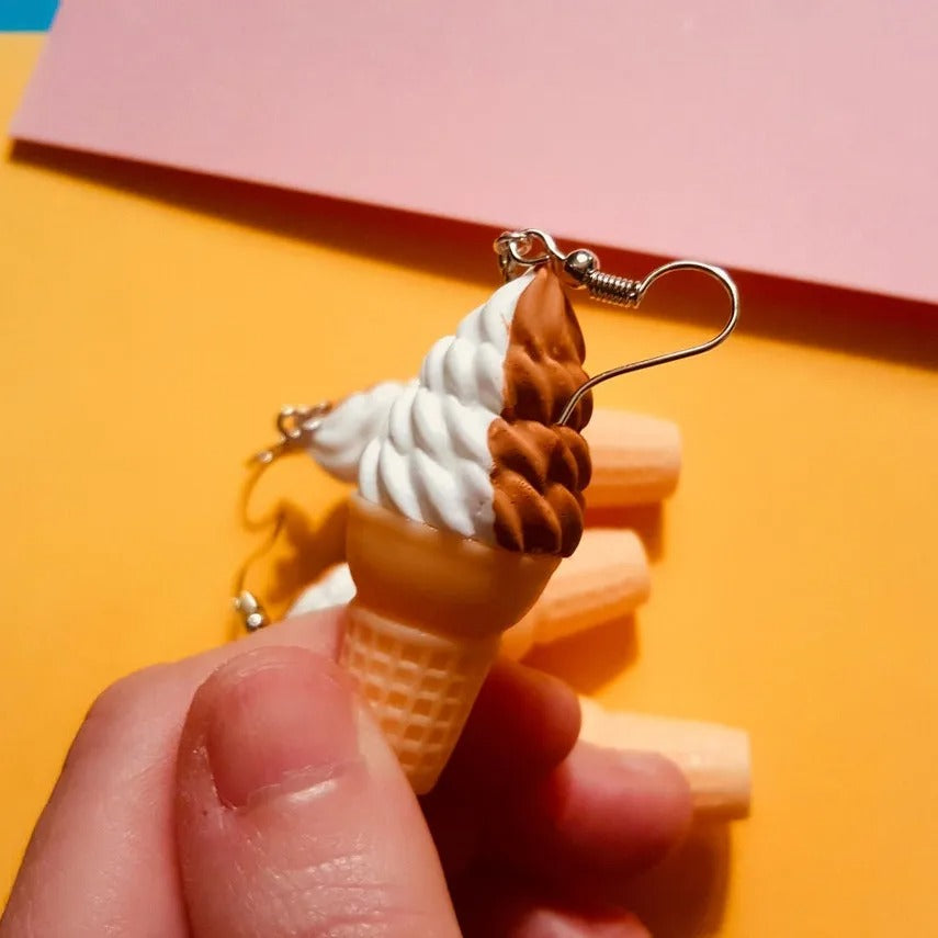 Cute Mini Ice Cream Keychain