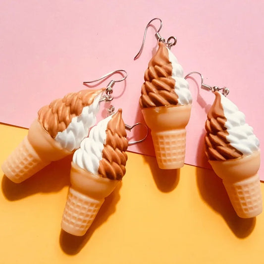 Cute Mini Ice Cream Keychain