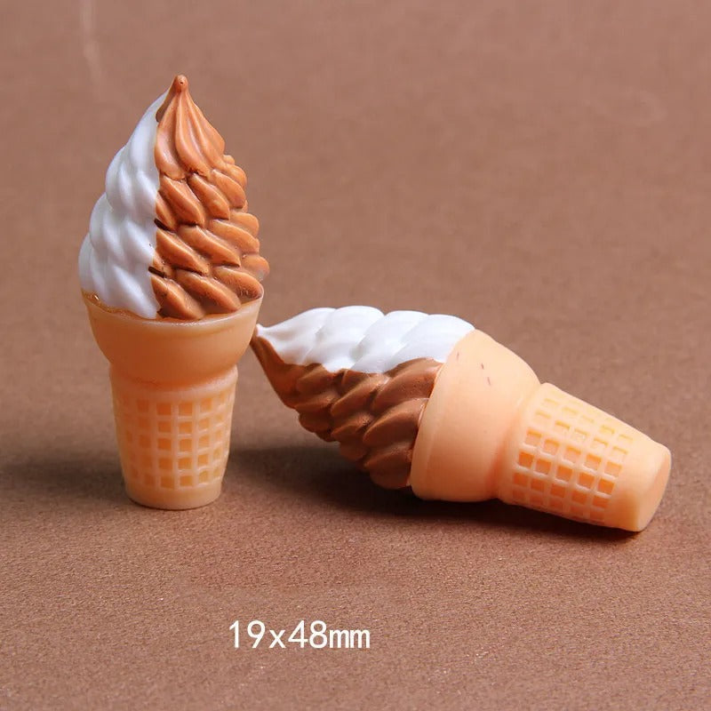 Cute Mini Ice Cream Keychain