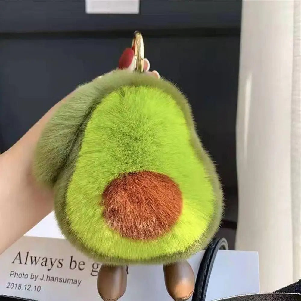 Avocado Keychain