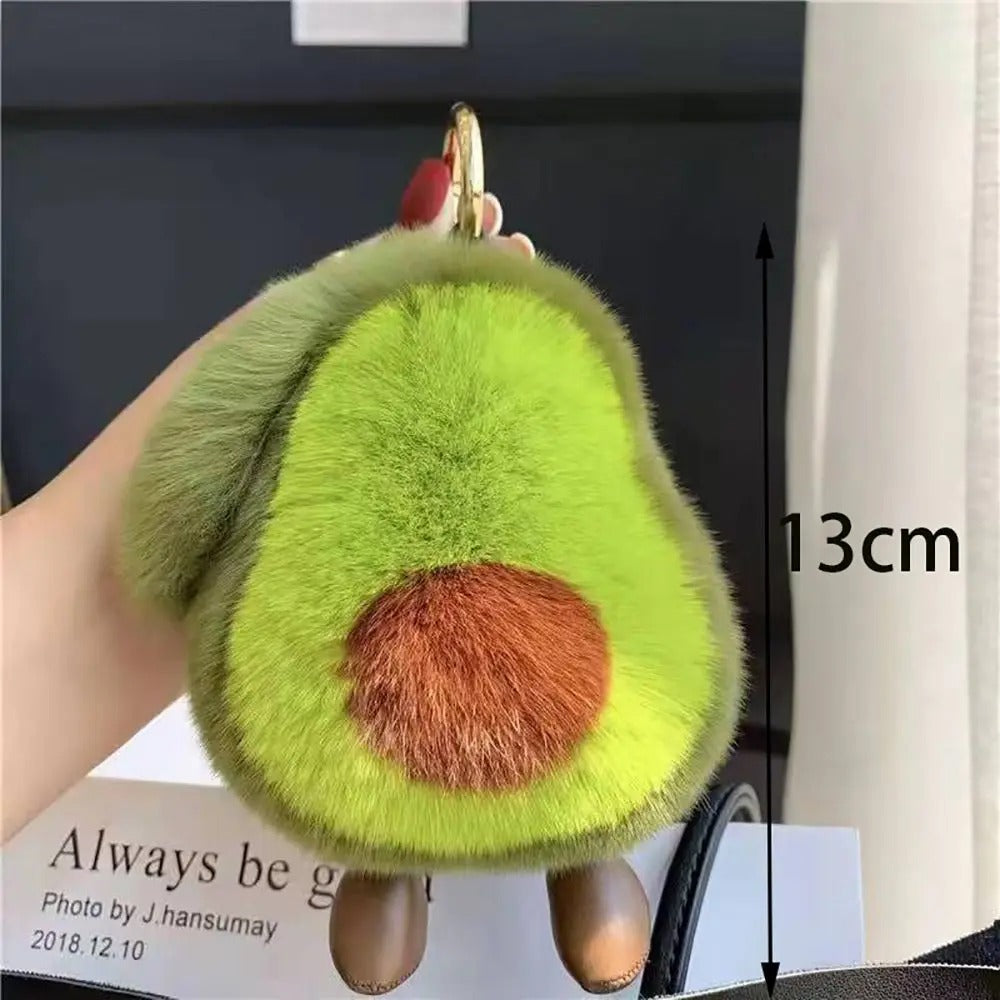 Avocado Plush Keychain