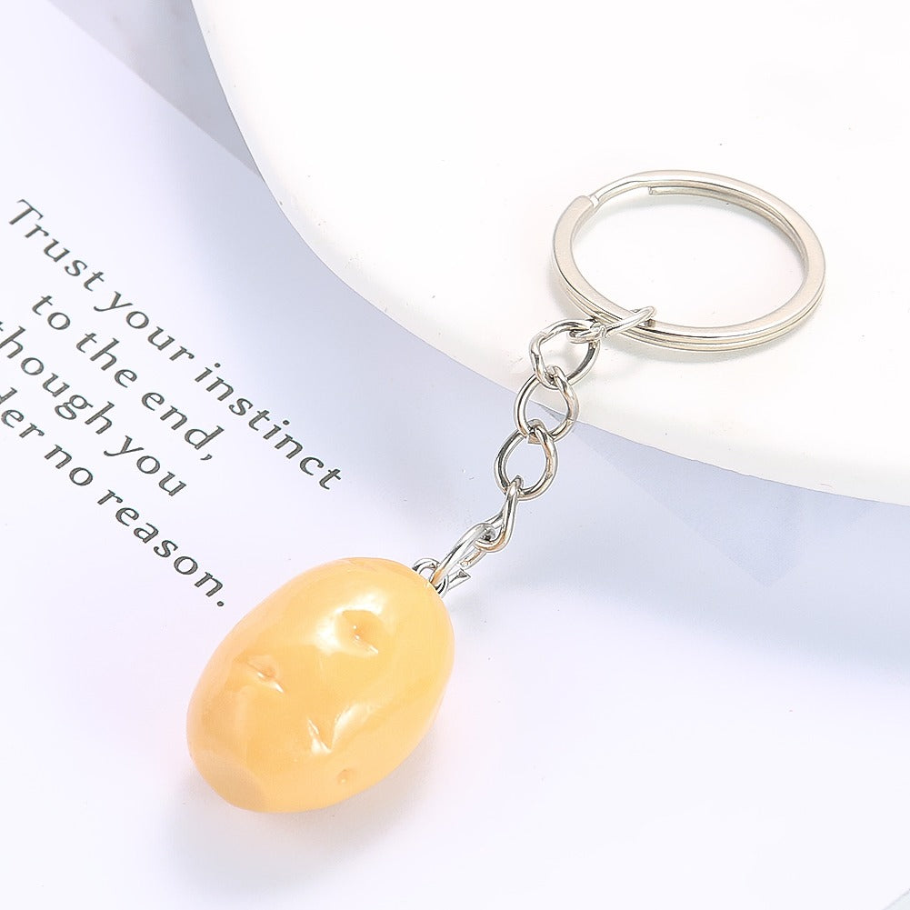 Cute Mini Potato Keychain