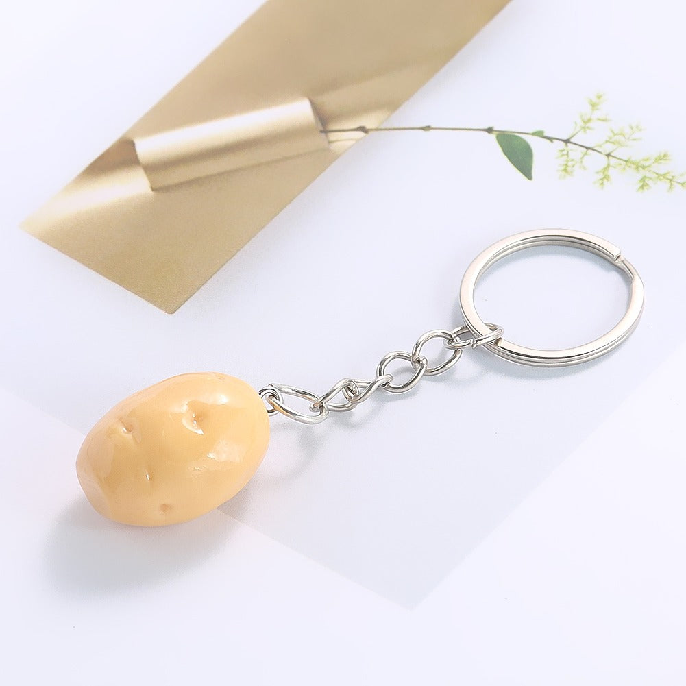 Cute Mini Potato Keychain