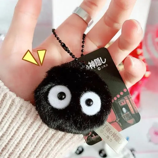 Soot Sprite Plush Keychain