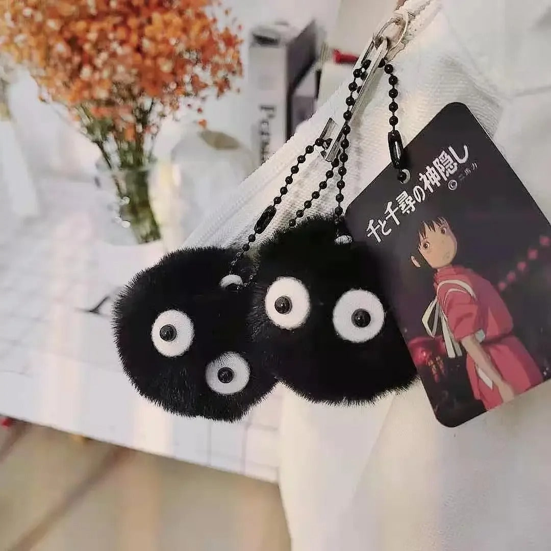 Soot Sprite Plush Keychain