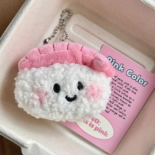 Kawaii Sushi Plush Keychain