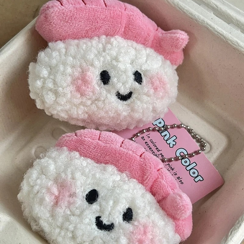 Kawaii Sushi Plush Keychain