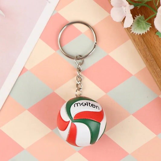 Molten Volleyball Keychain